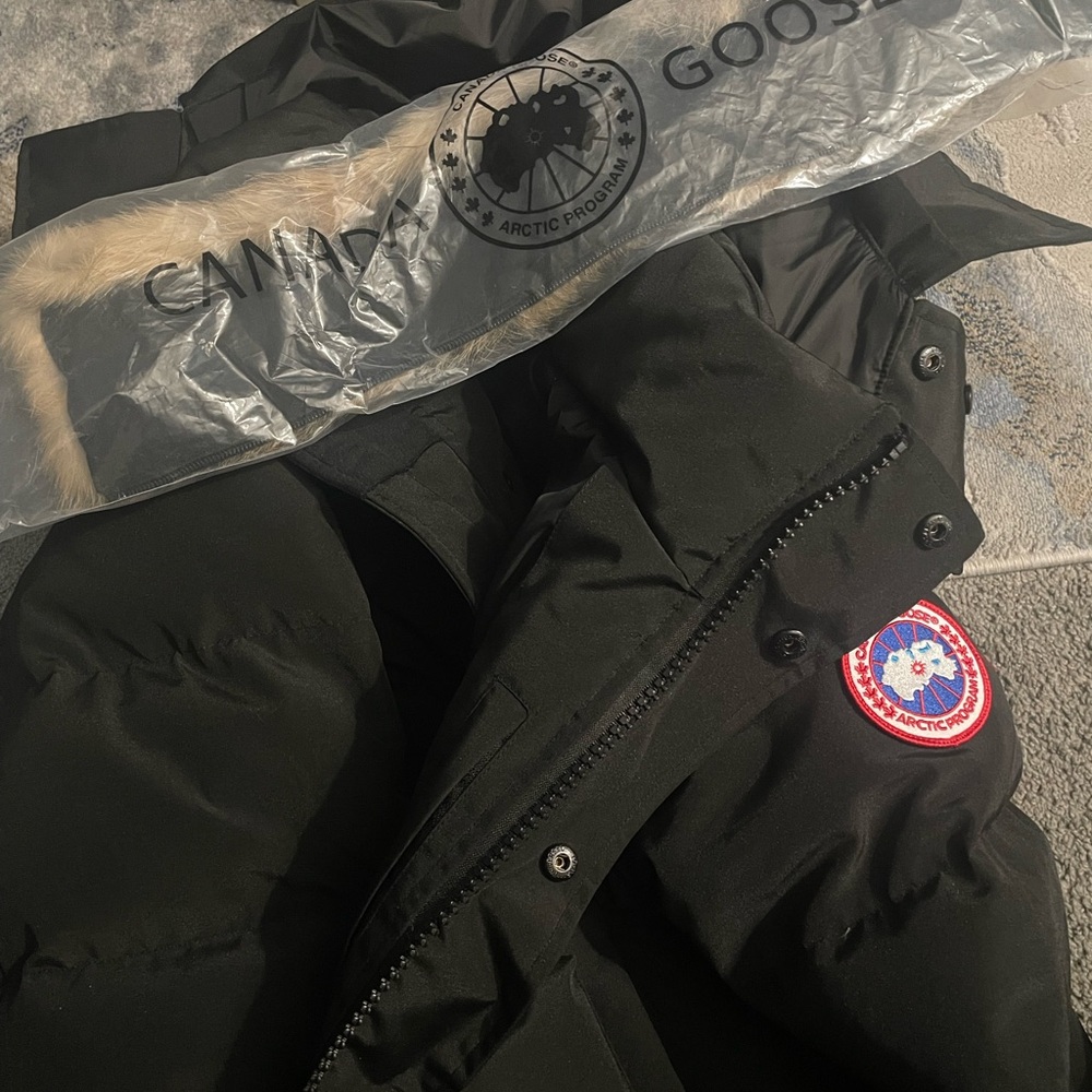 Canada Goose Black Down Jacket